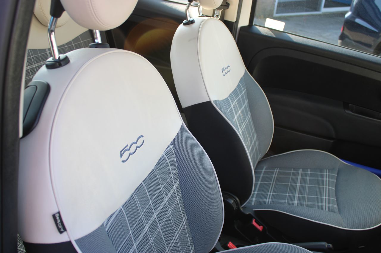 FIAT 500 1.2 LOUNGE HATCHBACK 3DR PETROL MANUAL EURO 6 S S 69 BHP...